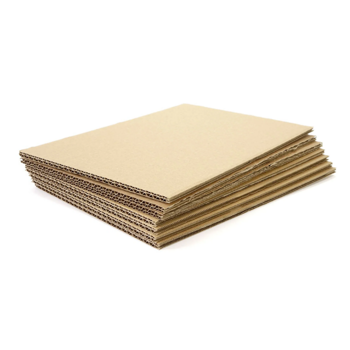 50x Kartoneinleger | DIN-A6 - 105x148mm | 1-wellig