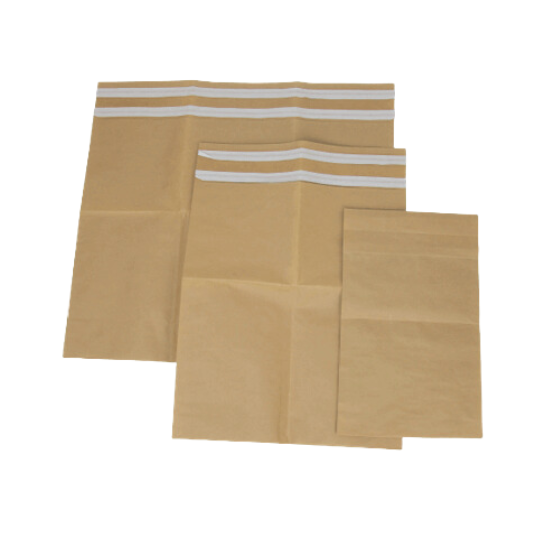 ❗SALE | 500x Papier-Versandtasche mit Bodenfalte | 220x330mm | braun❗